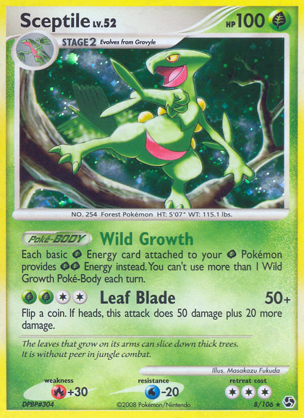 Sceptile (8/106) [Diamond & Pearl: Great Encounters] | Cracking-Singles