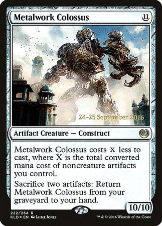 Metalwork Colossus [Kaladesh Promos] | Cracking-Singles