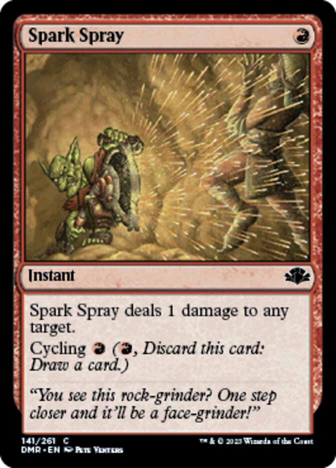 Spark Spray [Dominaria Remastered] | Cracking-Singles