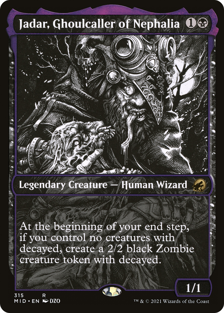 Jadar, Ghoulcaller of Nephalia (Showcase Eternal Night) [Innistrad: Midnight Hunt] | Cracking-Singles