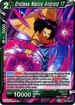 Endless Malice Android 17 (BT5-064) [Miraculous Revival] | Cracking-Singles