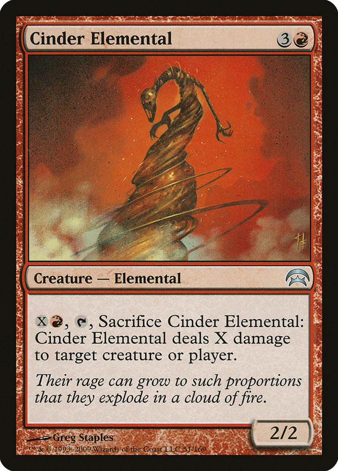 Cinder Elemental [Planechase] | Cracking-Singles