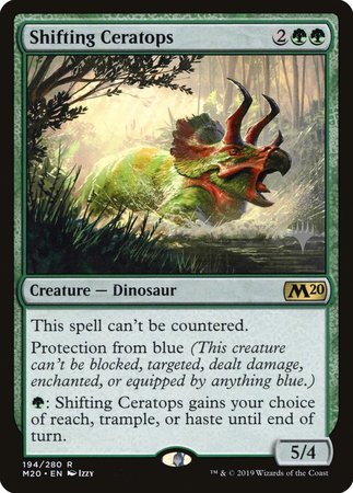 Shifting Ceratops [Core Set 2020 Promos] | Cracking-Singles