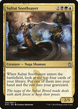 Sultai Soothsayer [Khans of Tarkir] | Cracking-Singles