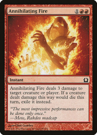 Annihilating Fire [Return to Ravnica] | Cracking-Singles