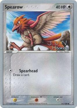 Spearow (61/100) (Flyvees - Jun Hasebe) [World Championships 2007] | Cracking-Singles