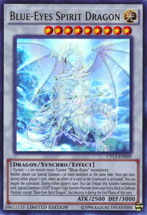 Blue-Eyes Spirit Dragon [CT13-EN009] Ultra Rare | Cracking-Singles