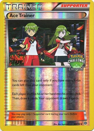 Ace Trainer (69/98) (International Challenge Promo Staff) [XY: Ancient Origins] | Cracking-Singles