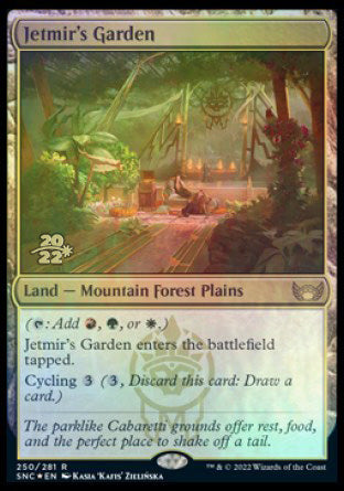 Jetmir's Garden [Streets of New Capenna Prerelease Promos] | Cracking-Singles