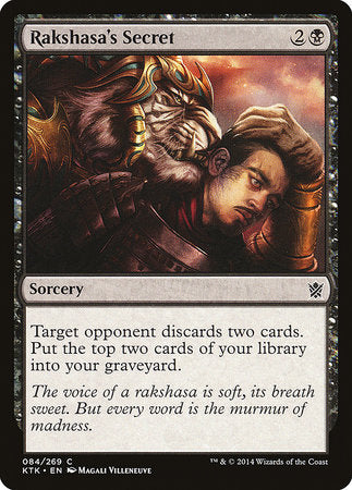 Rakshasa's Secret [Khans of Tarkir] | Cracking-Singles