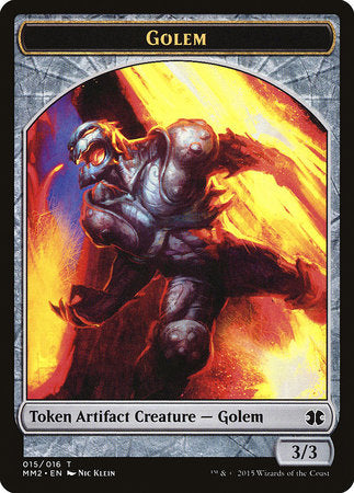 Golem Token [Modern Masters 2015 Tokens] | Cracking-Singles