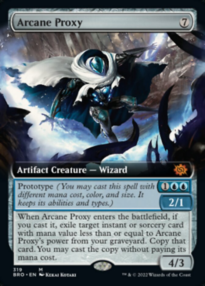 Arcane Proxy (Extended Art) [The Brothers' War] | Cracking-Singles