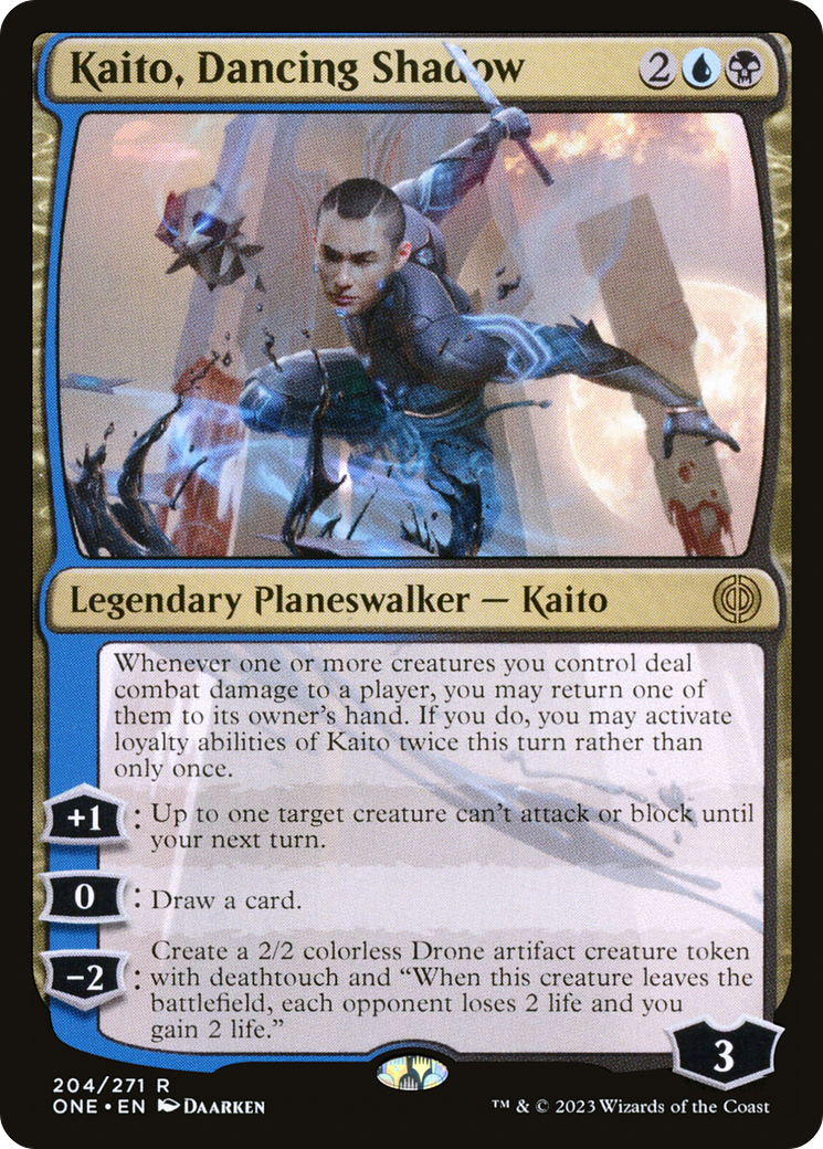 Kaito, Dancing Shadow [Phyrexia: All Will Be One] | Cracking-Singles