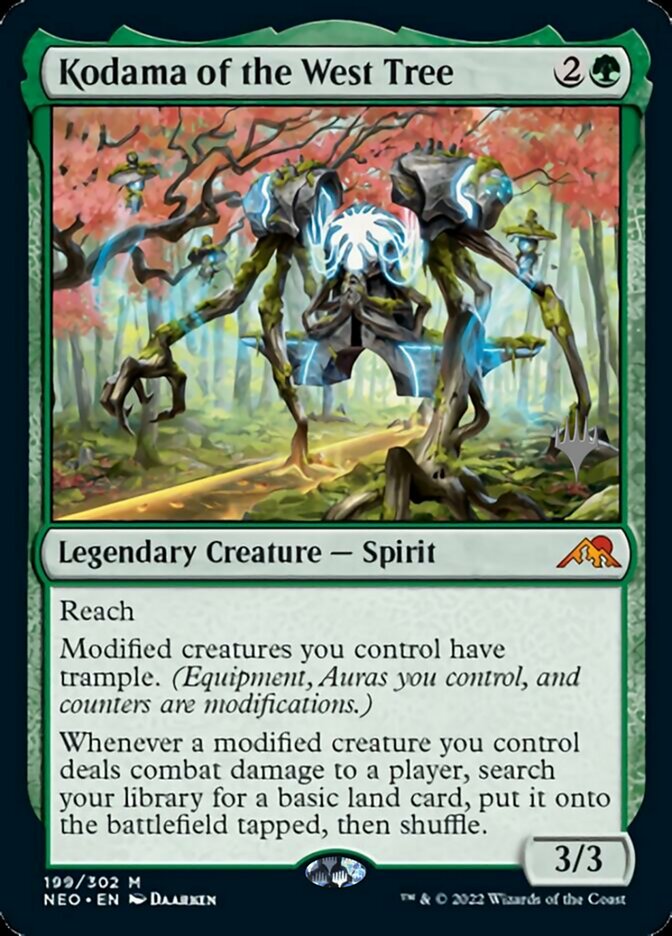 Kodama of the West Tree (Promo Pack) [Kamigawa: Neon Dynasty Promos] | Cracking-Singles