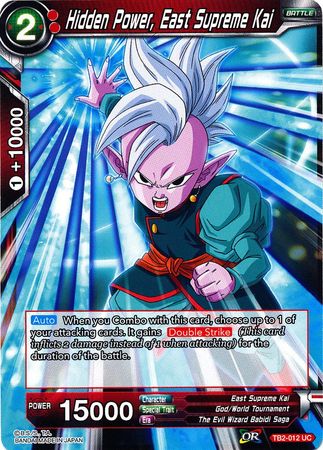 Hidden Power, East Supreme Kai [TB2-012] | Cracking-Singles