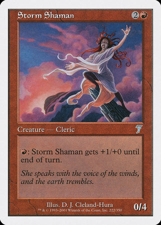 Storm Shaman [Seventh Edition] | Cracking-Singles