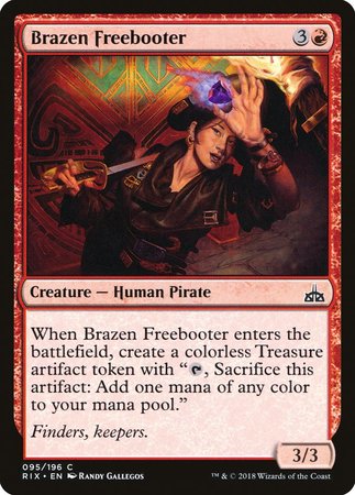 Brazen Freebooter [Rivals of Ixalan] | Cracking-Singles