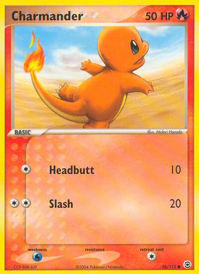 Charmander (58/112) [EX: FireRed & LeafGreen] | Cracking-Singles