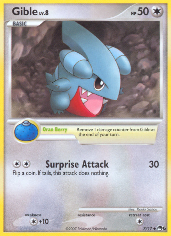 Gible (7/17) [POP Series 6] | Cracking-Singles