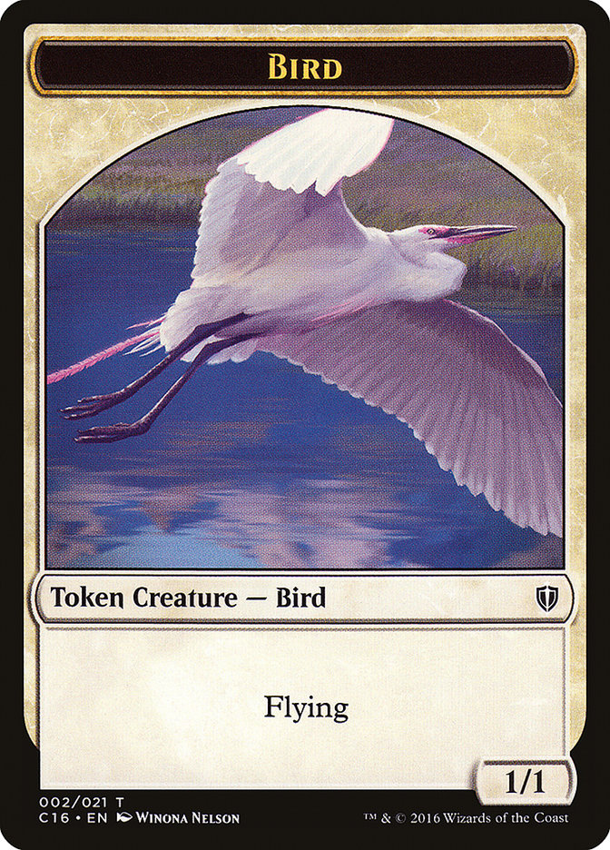 Bird (002/021) [Commander 2016 Tokens] | Cracking-Singles