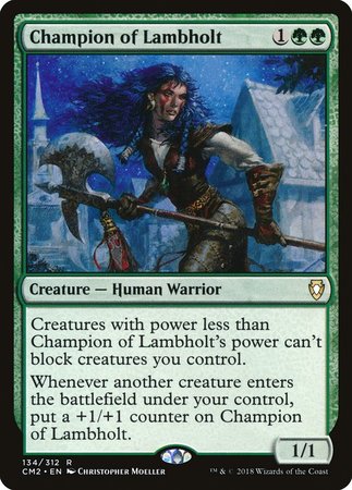 Champion of Lambholt [Commander Anthology Volume II] | Cracking-Singles