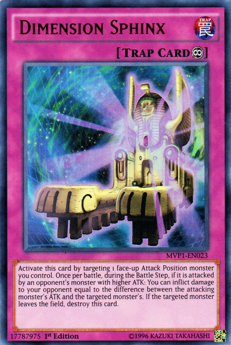 Dimension Sphinx [MVP1-EN023] Ultra Rare | Cracking-Singles