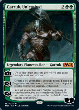 Garruk, Unleashed [Core Set 2021] | Cracking-Singles