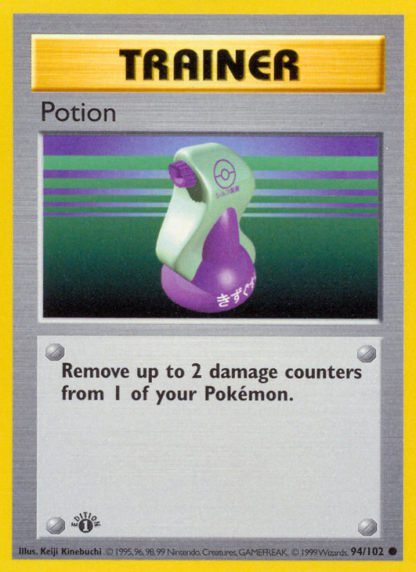 Potion (94/102) (Shadowless) [Base Set 1st Edition] | Cracking-Singles