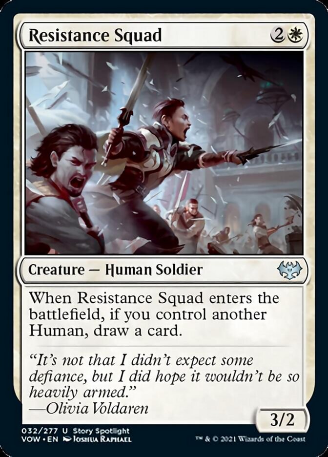 Resistance Squad [Innistrad: Crimson Vow] | Cracking-Singles