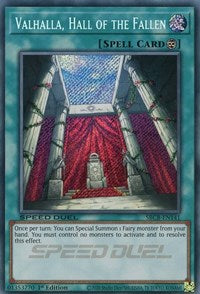 Valhalla, Hall of the Fallen (Secret) [SBCB-EN141] Secret Rare | Cracking-Singles