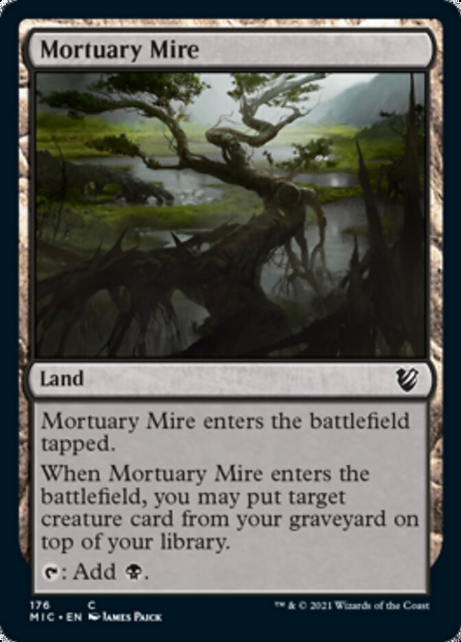 Mortuary Mire [Innistrad: Midnight Hunt Commander] | Cracking-Singles