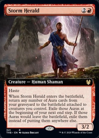 Storm Herald (Extended Art) [Theros Beyond Death] | Cracking-Singles