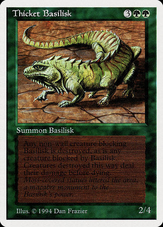 Thicket Basilisk [Summer Magic / Edgar] | Cracking-Singles