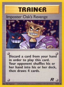 Imposter Oak's Revenge (76/82) [Team Rocket Unlimited] | Cracking-Singles