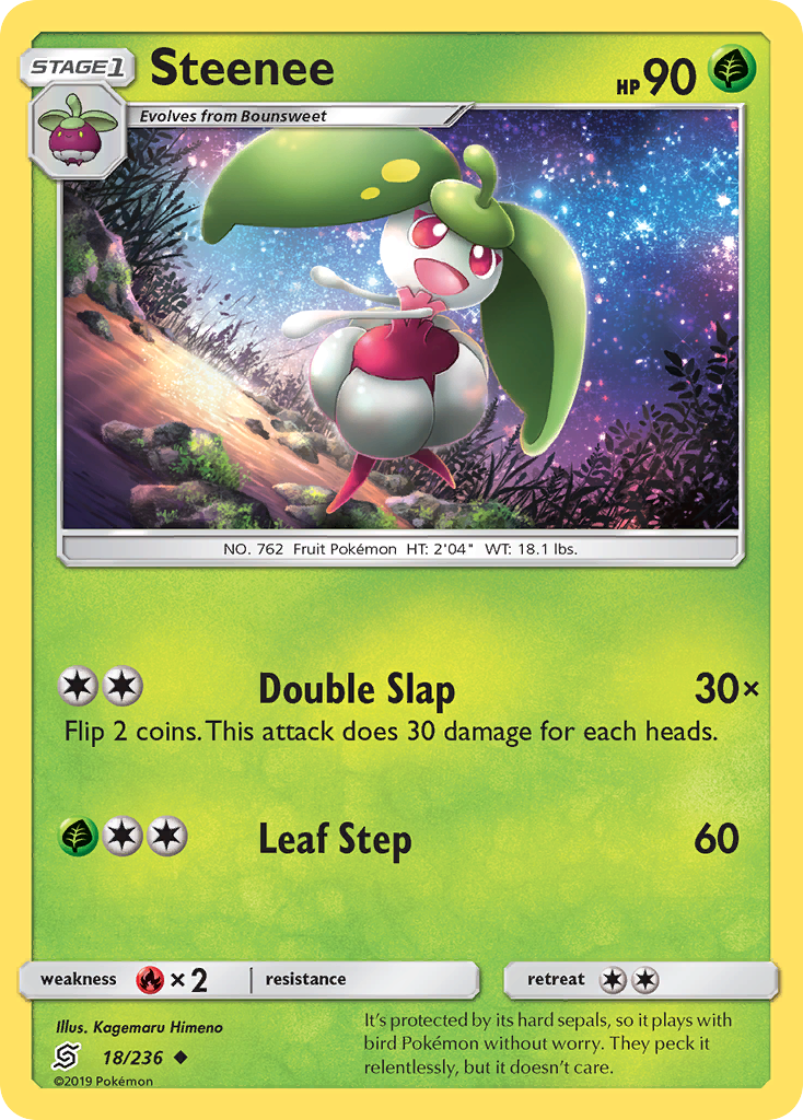 Steenee (18/236) [Sun & Moon: Unified Minds] | Cracking-Singles