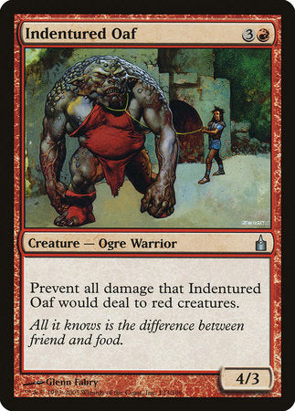 Indentured Oaf [Ravnica: City of Guilds] | Cracking-Singles