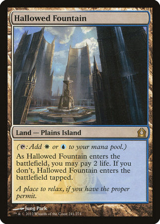 Hallowed Fountain [Return to Ravnica] | Cracking-Singles