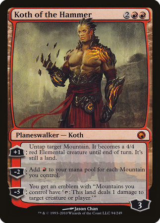 Koth of the Hammer [Scars of Mirrodin] | Cracking-Singles