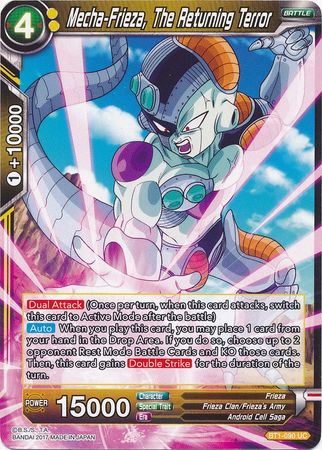 Mecha-Frieza, The Returning Terror [BT1-090] | Cracking-Singles