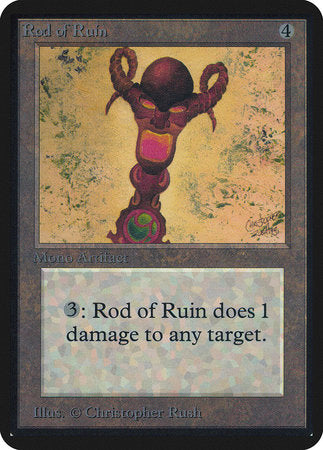 Rod of Ruin [Limited Edition Alpha] | Cracking-Singles