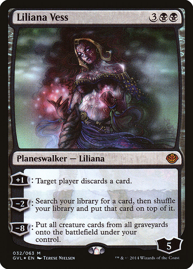 Liliana Vess (Garruk vs. Liliana) [Duel Decks Anthology] | Cracking-Singles