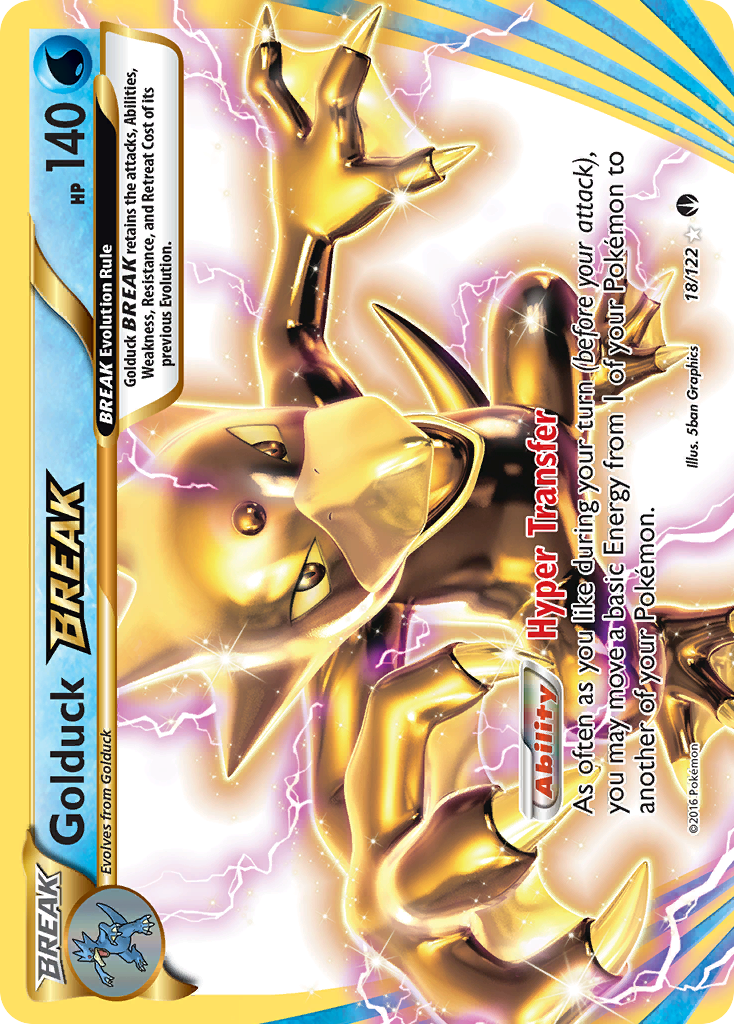 Golduck BREAK (18/122) [XY: BREAKpoint] | Cracking-Singles