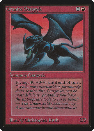 Granite Gargoyle [Limited Edition Beta] | Cracking-Singles