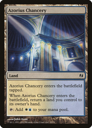 Azorius Chancery [Duel Decks: Venser vs. Koth] | Cracking-Singles