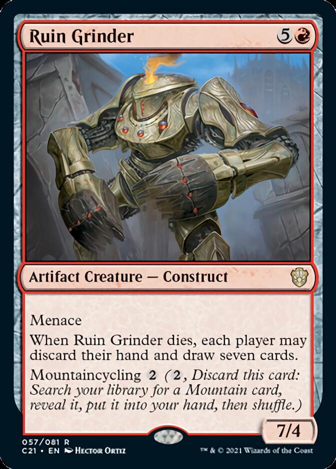 Ruin Grinder [Commander 2021] | Cracking-Singles