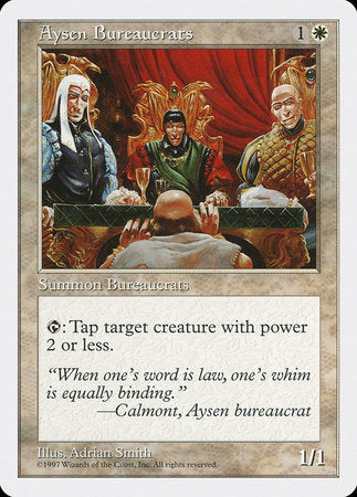 Aysen Bureaucrats [Fifth Edition] | Cracking-Singles