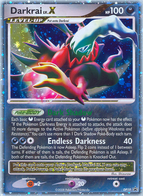 Darkrai LV.X (DP19) [Diamond & Pearl: Black Star Promos] | Cracking-Singles