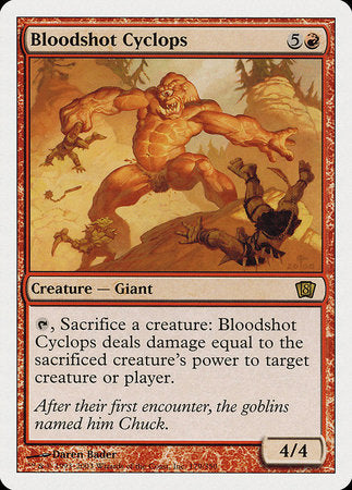 Bloodshot Cyclops [Eighth Edition] | Cracking-Singles