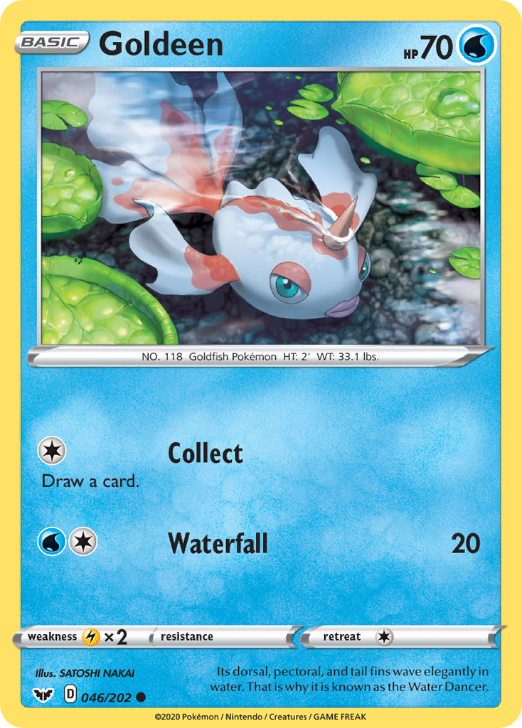 Goldeen (046/202) [Sword & Shield: Base Set] | Cracking-Singles