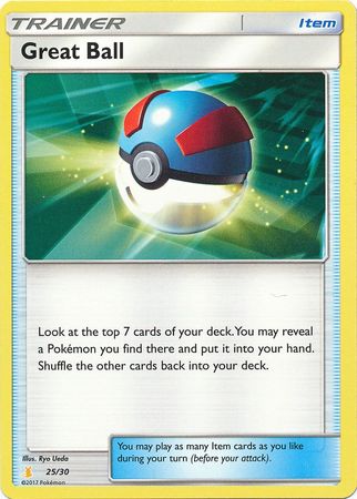 Great Ball (25/30) [Sun & Moon: Trainer Kit - Alolan Raichu] | Cracking-Singles